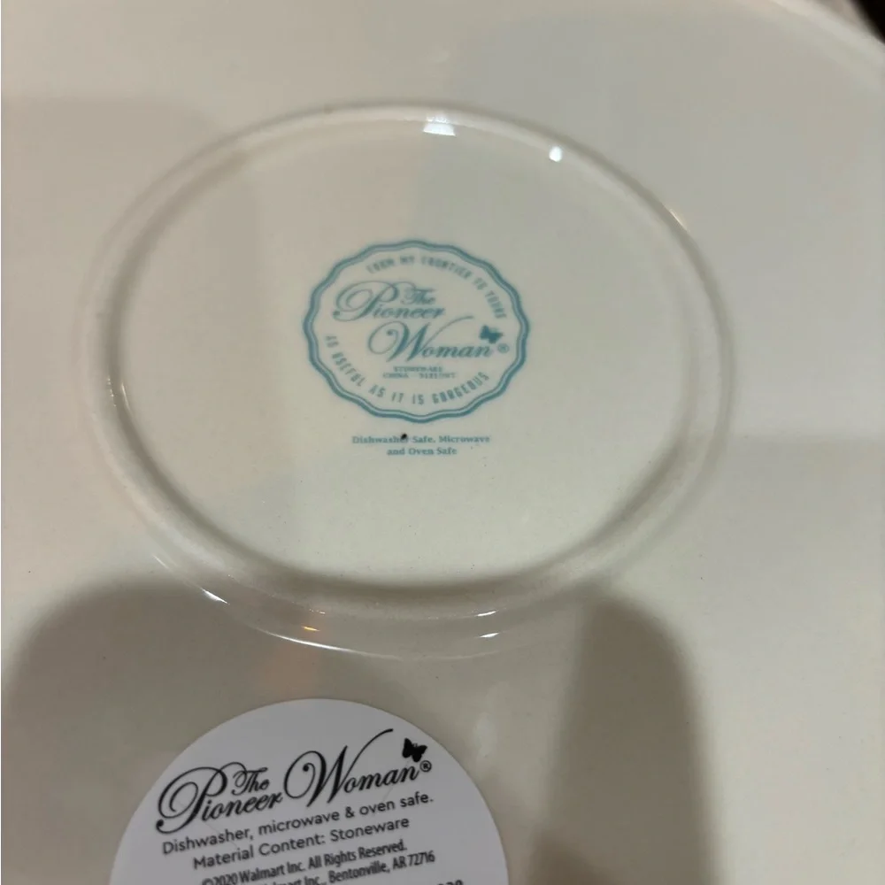 Pioneer Woman Blue Pie Dish - Picture 5 of 5